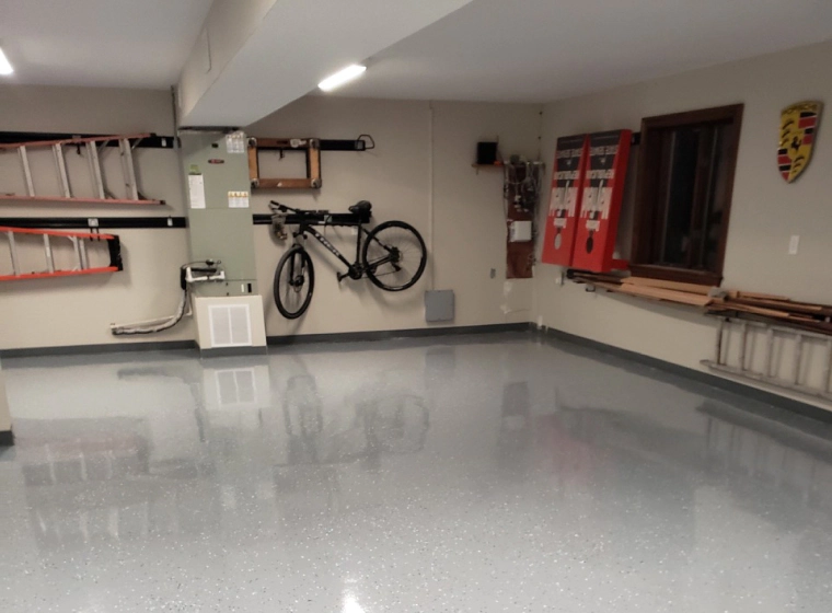 garage interior painting